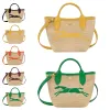 Cestino in rafia le replay Pochette borsa firmata Borsa tote longchammp in tessuto da spiaggia Borsa di lusso Borsa a tracolla Mini Borsa in paglia Borse da weekend da donna con pochette a spalla da uomo