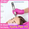 Ny Hydra Pen H3 Professionell trådlös mikronedlingpenna med 12pins patroner Nutrition Importera mesoterapi terapi dermapen hudvård skönhetsenhet