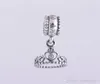 5 PCSlot Princess Tiara Charms Pendant Authentic 925 Sterling Silver Fits For Style Armband H9ale1626466