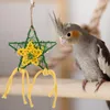 Outros pássaros suprimentos 3 PCs Parrot Toy Pet Birds Concluindo gaiolas grandes Papagaios grandes mastigando a forragem de brinquedos