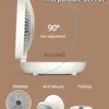 Electric Fans Household Dual Use Kitchen Fan Small Fan USB Charging Home Dormitory Silent Big Wind Desktop Mini Portable Electric Fans Office YQ231225