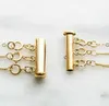 Multi Strand -halsband Detangler Untangling Layed Necklace Clasp Spacer för Women Girl 7509761