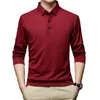 Polos para hombres para hombres Slim Fit Camiseta BLOUNTA NECURSO COMBRES FORMALES CON BOTAD