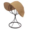 Boinas elegantes vintage Victorian Bonnet Hat Base Diy Straw Dir