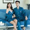 Men's Sleepwear Couples Rayon Nightgown Morning Bride Bridesmaid Bathrobe Men Pajamas Women Robe Sets