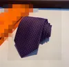 2024 Herenstropdas ontwerper Zijden herenstropdas Bedrukte jacquard geweven stropdassen, met de hand gemaakt, een verscheidenheid aan stijlen heren bruiloft casual en zakelijke stropdassen originele doos 888