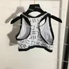 Designer bedrukte bikini stijlvol strand zwempak geprinte mouwloze vest -instorts ingesteld voor zomer strand surfen snel drogende badkleding