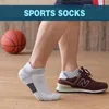 Men's Socks 3Pairs/Men's Sports Running Thickened Cotton Towel Bottom Wicking Sweat Deodorant Outdoor Cycling Basketball
