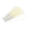 Fleurs décoratives 100 PCS Autocollants de Noël mariage Bouquet de perle décoration ABS Supplies nuptiales mariée