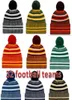 Hat Factory direct Nieuwe collectie Zijlijn Mutsen Hoeden American Football 32 teams Sport winter zijlijn gebreide mutsen Muts Gebreid5543506