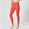 Lulule hombres diseñadores para mujer pierna ging legging para mujer Medias de gimnasio Mujer Mujer Pantalones de yoga Sensación desnuda mujeres Hasta la mitad del tobillo Diario Casual Fecha