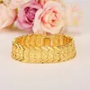 wide 17mm MEN 18K YELLOW GOLD GF REAL ID BRACELET SOLID WATCH CHAIN LINK 20cm Containing about 30% or more of an alloy311J