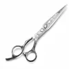 FnLune Tungsten Steel Professional Hair Salon Scissors Cut Barber Accessories Haircut Thinning Shear Hairdressing Tools Scissors 231225