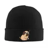 Boinas Cool Pug Classic Knited Hat Acrylic Faty-Day Día de la Madre