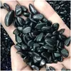 Bomboniera Dhx Sw 100G Beautif Naturale Nero Ossidiana Quarzo Cristallo Ghiaia Pietra Guarigione Reiki Minerali E Acquario Decor Pietra1 Dhd4B