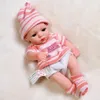 30 cm Reborn Baby Dolls realistiska dockor Toy Girl Real Life Life Baby Dolls Reborn All Silicone Baby Dolls Christmas Gift 231225