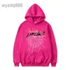 Moda hip -hop mens dress bluzy bluzy Women Singer Y2K SP5DER 555555 SWEATER BATIE PONTY Zestaw Bluza Pająk Hoodie