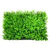 Flores decorativas 40x60cm 3d Planta artificial Painel de parede Plástico plástico ao ar livre gramado verde DIY decoração de casa cenário de jardim de grama flor