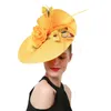 Bandanas Flower Hair Accessories Tea Party Headpiece Bride Fascinator Fascinators For Women Headband Wedding Hat Banquet