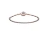 Original 925 Sterling Silver Chain Charm Armband Shining Rose Golden Crown O Fit Pand Clips Beads Femmel Jewelry 2204094378166