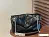 럭셔리 디자이너 가방 여성 체인 겨드랑스 가방 디자이너 숄더백 패션 크로스 바디 백 핸드백 소프트 구름 지갑