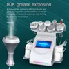 2023 Fat Burning Body Slimming Radio Frequency 6 in 1 Laser Cavitation 80k Machine Body Slimming Machine