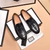 Sapatos masculinos de luxo com cabeça de cavalo, sapatos Lefu de couro 100% genuíno e dobráveis