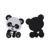 Anneau de dentition en Silicone 10 pièces Panda dessin animé sans BPA de qualité alimentaire pendentif en Silicone hochet de dentition pour bébé accessoires jouets 231225
