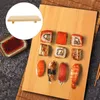 Dinnerware Sets Sushi Plate Serving Snacking Cheese Cheeres Sobremesas Bandeja Madeira Japanese Tableware Board