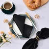 100st Square Satin Fabric Servete Weddings Party Dinner Servit ELS Soft Table Teckenchief Decor Supplies 231225