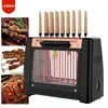 Rôtissoire électrique pour Barbecue, four électrique rotatif sans fumée, gril de Barbecue domestique, brochette rotative automatique, poêle