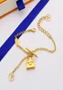 Designers Petite Malle Bag Pendant Halsband Fashion Women039S rostfritt stål halsbandarmband Set Lovers smycken nr Box3581474