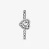 T GG rosa ouro pedra rosa elevado amor coração anéis caixa original conjunto para real 925 prata cz diamante feminino anel de casamento