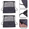 Shopping Bags 2pcs Volleyball Tennis Ball Bag Oxford Fabric Training Basketball Sports Storage Rugby Mesh Portable Soccer With Shoulder