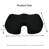 Pillow U-shaped Coccyx Seat Slow Rebound Memory Foam Orthopedic For Chair Travel Car Office Hip Support Massage Pad