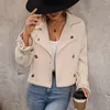 Giacche da donna Donne Trench Coats British Style Vintage Zevity Volped Abbigliamento Zip Up Y2K Campo da abbigliamento