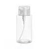 Storage Bottles 150ml Empty Nail Art Polish Clean Bottle Clear Pump Dispenser Liquid UV Gel Dirty Cleanser Remover Tools