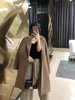 Baiocco MAX 80% Camel Hair 20% Sheep Hair Coat Women's Medium Classic Double Row Button Coat 231225