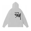 Tasarımcı Erkek ve Kadın Baskılı Hoodie T-Shirt Stusiness Crewneck Jumper Çift Yüksek Kaliteli Sokak Hip Hop Sweater Hoodies Y36