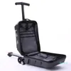 2023 Aluminum Skateboard Trolley Koffer Luggage For Traveling Students Oxford