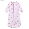 Sacs de couchage Coton bébé à manches longues sac de couchage enfants pyjamas Anti-coup de pied cocon pour nouveau-né enveloppe sac de sommeil literie pour 0-18ML231225