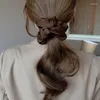 Clip per capelli seta coreana SCRUCHIE OVERSEZIONE PER DONNE BANDA ELASTICHE PISTOLO ELEGANTE ACCENSIO DELLA TAGLIO DI RODA DI RATILE