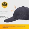 Berets Summer Cross Border Men's Tri-Fold Baseball Cap Laser Laser Derved Breatable Sun Women's Athleisure