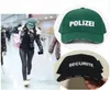 Кепки Vetement с вышивкой букв Securite Polizei, черно-зеленые бейсболки, модные брендовые подростковые бейсболки Cool Steet Summer Sun 3294215