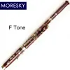 Professional F little bassoon for kids musical instrument Maple body Copper nickel plated keys Children Bassoon BS6F