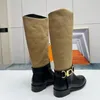 Designer Knee Boot Women Boots fotledskär