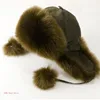 Bollmössor andningsbara hattar vinter varm hatt som inte skjuter upp plysch kvinnor ushanka huvudbonader