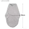 Sleeping Bags Newborn Wrap Swaddle Warm Soft Fleece Blanket Baby Bag Envelope for Sleepsack Cotton Thicken Cocoon 0-6 MonthsL231224