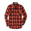 Men's T Shirts Plaid Shirt Flannel Brushed Warm Casual Korean Fashion Art 3d Digital Print Ethnic