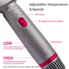 Trockner PTC Haartrockner heißer Luftpinsel Styler und Volumizer Haarglätter COMB ROMPROLLE ELEKTRISCHE ION FOLLTROCKER 1000W